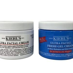 KIEHL'S 契爾氏冰河醣蛋白舒敏修護保濕霜/吸油水感凝凍 125ml x2入